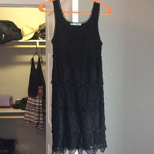 Maurice’s Black crochet dress